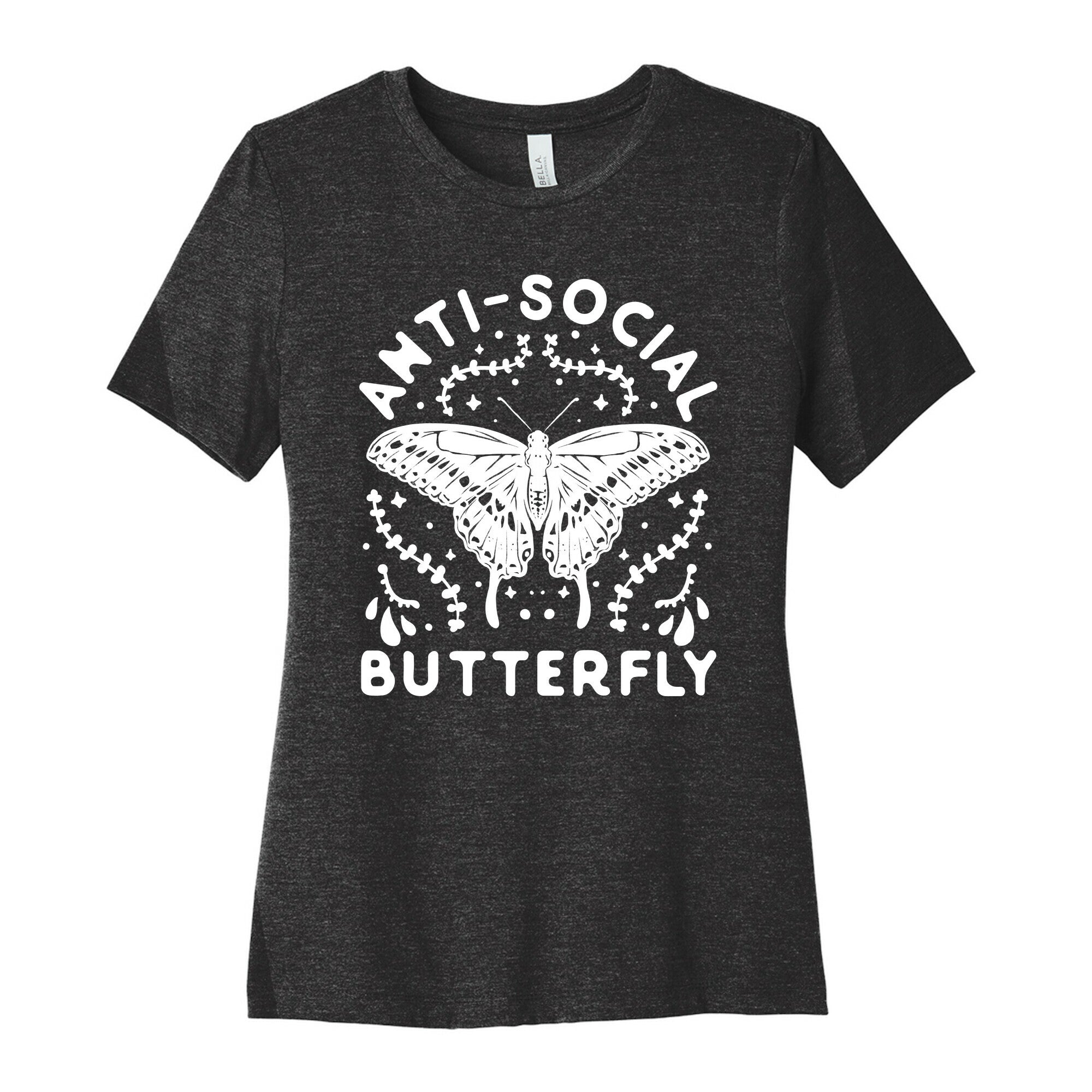 Anti-Social Butterfly Women's Cotton Tee